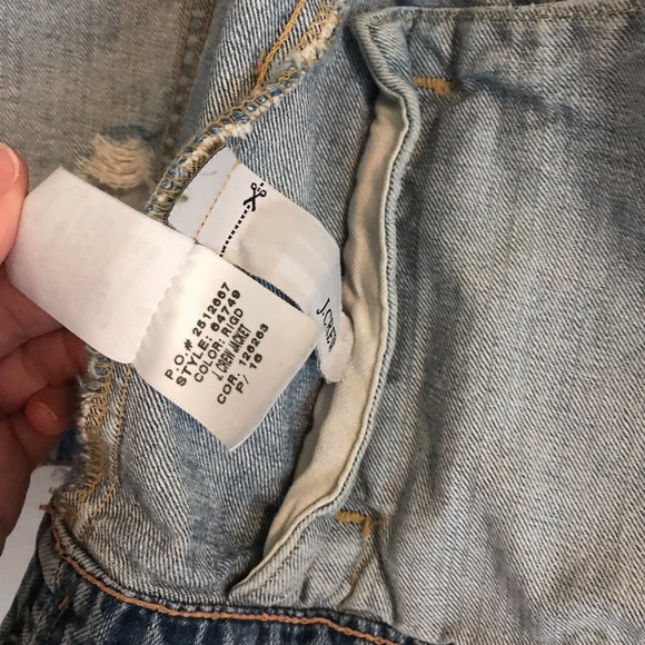 J. Crew distressed jean jacket - Picture 5 of 7